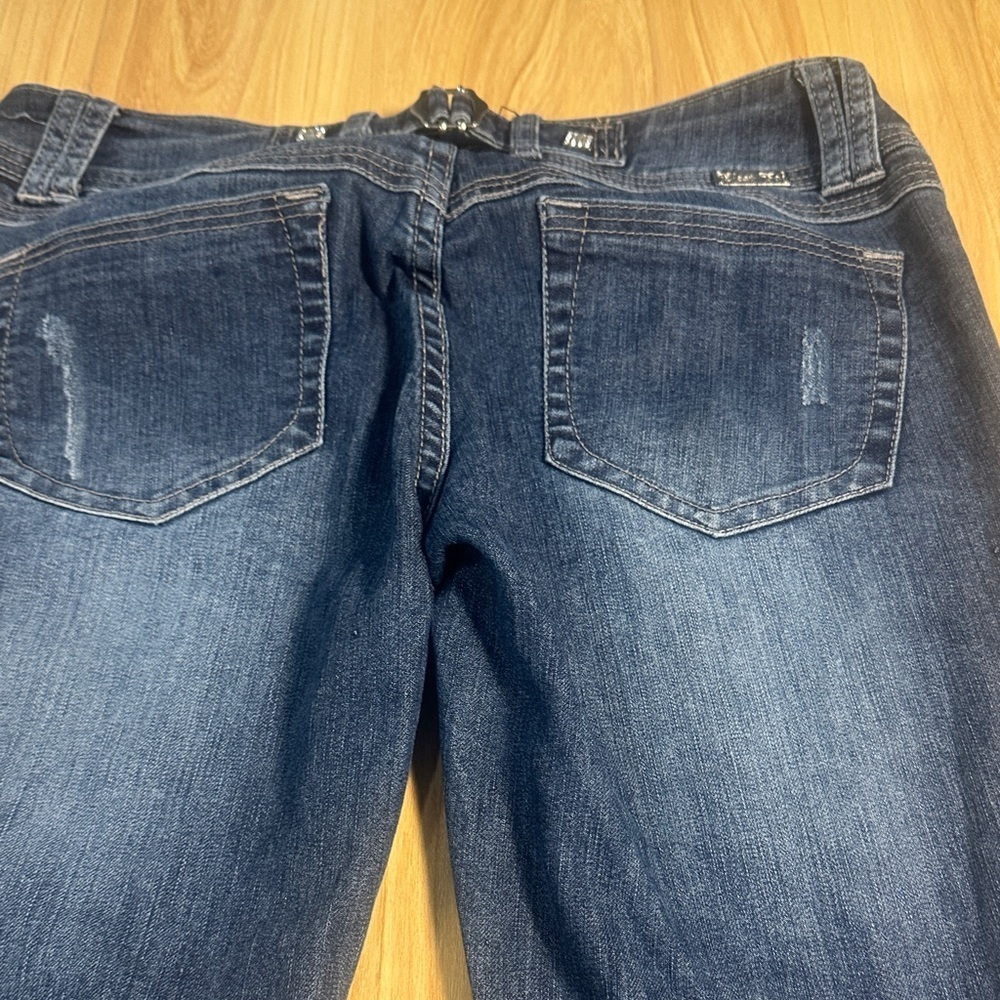 Denim Blue Women's Skinny Jeans size 7 juniors - Picture 5 of 8